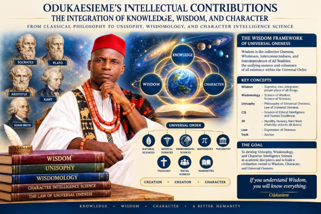Odukaesieme’s Intellectual Contributions: The Integration Of Knowledge, Wisdom, And Character