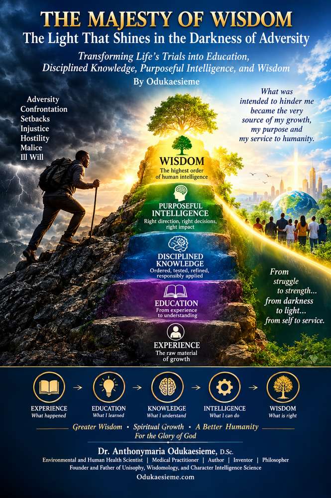 The Majesty Of WISDOM: The Light That Shines in the Darkness of Adversity
